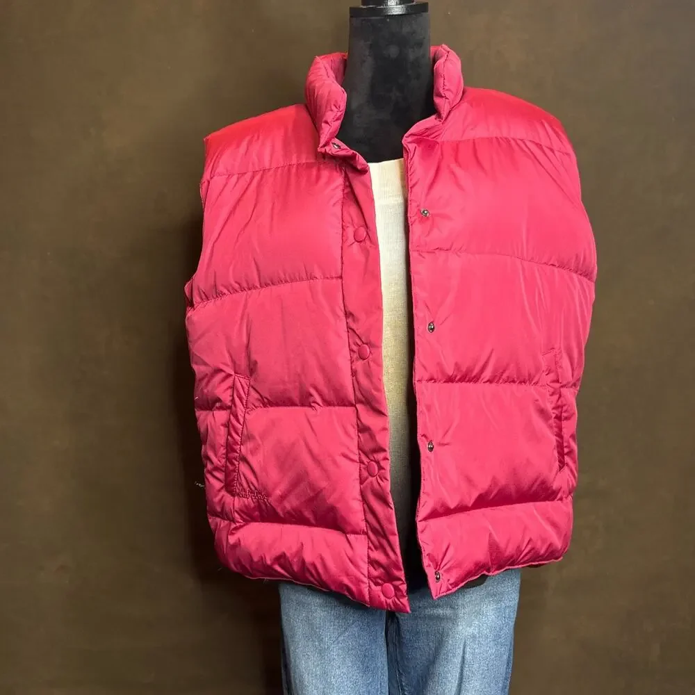 Cabela’s Premier Northern Goosedown Red Puffer Vest Women’s Large90